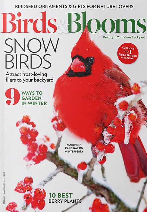 Birds & Blooms magazine.